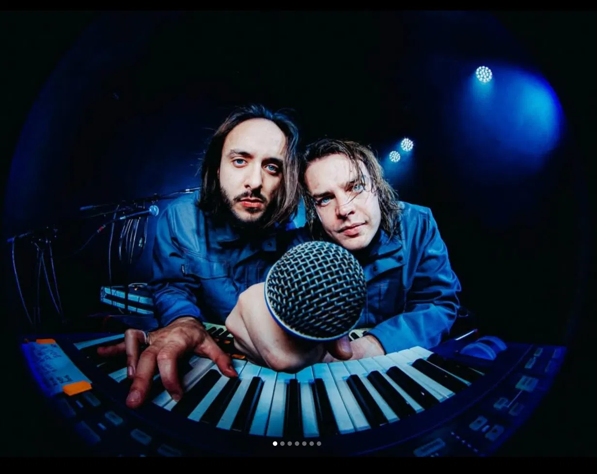 Golimar — duo bleu fisheye